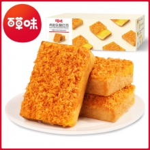 百草味 肉松乳酪吐司520g