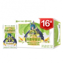 蒙牛 早餐奶 麦香味利乐包250ml×16
