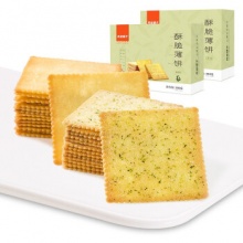 良品铺子 酥脆薄饼300g*2盒 