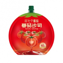 澄明要得 七个番茄番茄沙司袋装150g*3袋