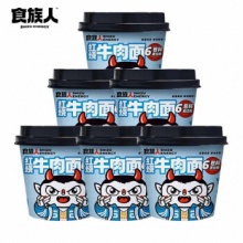 食族人 杯装牛肉面68g*6杯