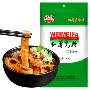 味美发 红薯宽粉260g 