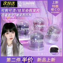 舒尔发挑染假发片
