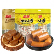 南国 海南大粒椰子糖200g*3袋