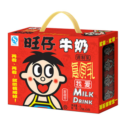 旺旺 旺仔牛奶125ml*24盒