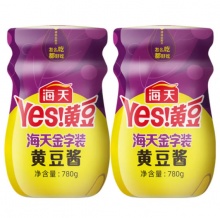 海天 金字装黄豆酱780g*2