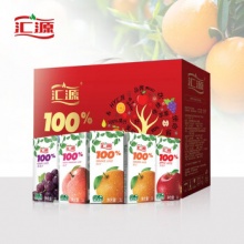 汇源 100%果汁饮料 混合口味1Lx5 盒臻贵礼盒装