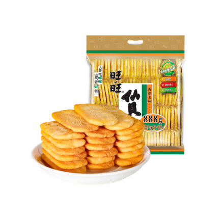 旺旺 仙贝膨化零食 888g