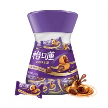 怡口蓮 巧克力味夹心太妃糖318g约53粒