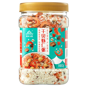 柴火大院 干贝虾仁粥料1.2kg