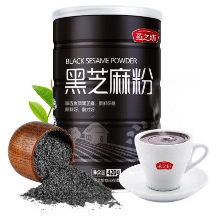 燕之坊纯熟黑芝麻粉420g