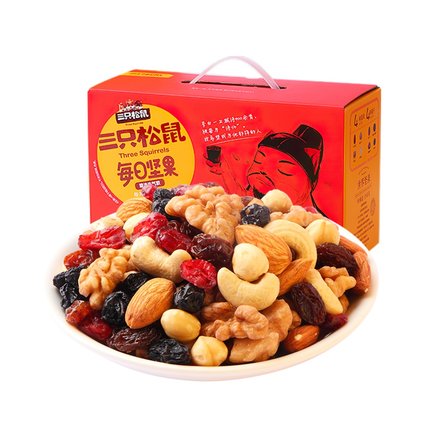 三只松鼠 牛气款每日坚果30天装 750g