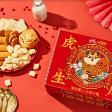 盼盼 虎虎生风糕点年货礼盒 1264g