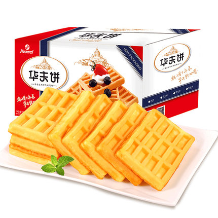 华美 原味华夫饼 400g
