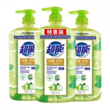 超能 洗洁精离子去油6斤
