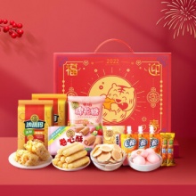 徐福记 混合口味福虎鸿运礼盒1.369kg 