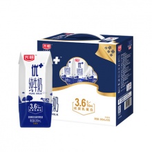  光明 优加纯牛奶200ml*12盒钻石装