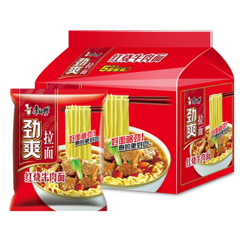 康师傅 劲爽拉面红烧牛肉面