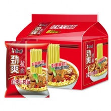 康师傅 劲爽拉面红烧牛肉面
