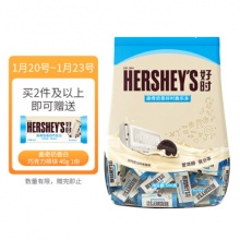 好时 曲奇奶香 白巧克力 排块装 500g