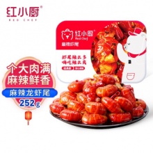 红小厨 麻辣虾尾经典款252g*7盒