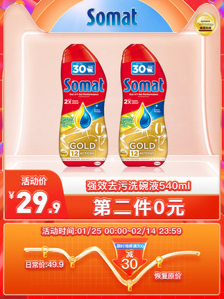 汉高Somat 强效去油洗碗液540ml