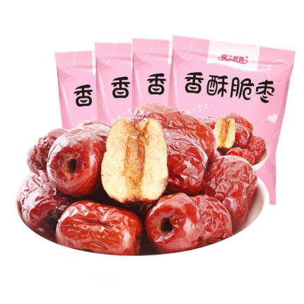 楼兰丝路 无核酥脆红枣干20g*20袋
