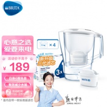 碧然德 滤水壶 光汐系列3.5L+标准滤芯3枚 