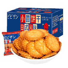 比比赞 日式小圆饼干1kg