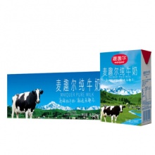 新疆麦趣尔纯牛奶250ML*24盒