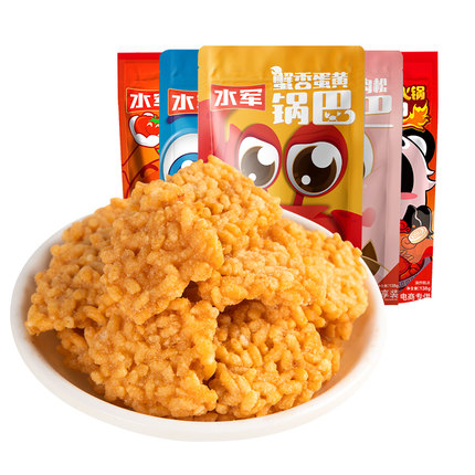 水军 风味锅巴 138g*4袋