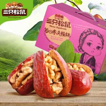 三只松鼠  每日枣夹核桃750g