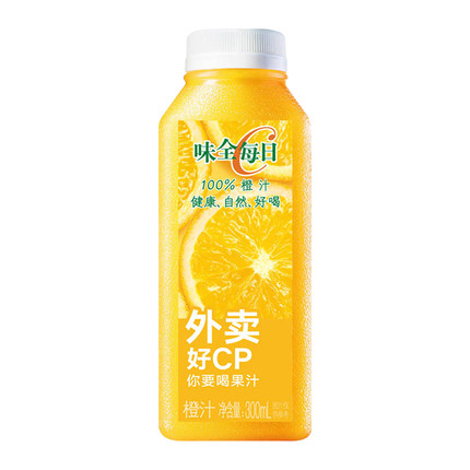 味全 每日C鲜橙汁 300ml