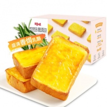 百草味 岩烧乳酪吐司400g 