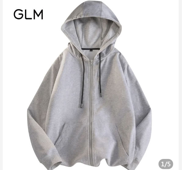 森马 GLM 男子连帽开衫