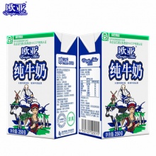 欧亚 高原全脂纯牛奶 250g*16盒