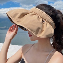 卡兰薇 女防紫外线遮阳帽贝壳帽