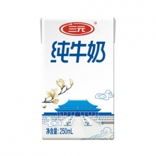 三元 小方白 纯牛奶 250ml*20盒