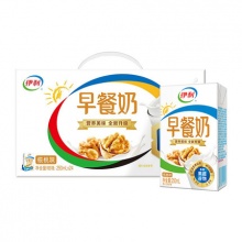 伊利核桃味早餐奶250ml*24盒