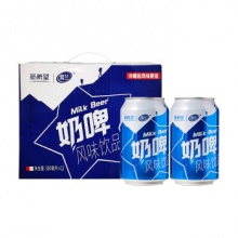 新希望雪兰奶啤风味牛奶饮品 300ml*6瓶