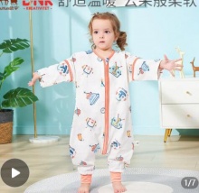 欧孕 婴儿薄款纱布睡袋