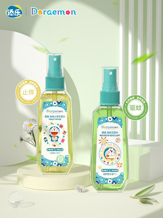 添乐 哆啦A梦儿童花露水88ml*2瓶