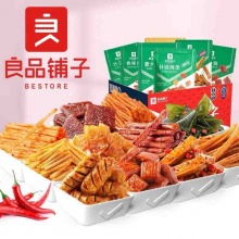 良品铺子什锦辣条400g约38小包