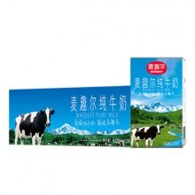 麦趣尔 新疆纯牛奶家庭装250ml*24盒