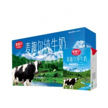 麦趣尔 新疆麦趣尔纯牛奶200ml*20盒