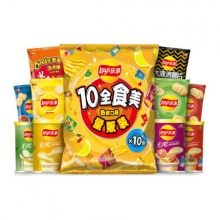 乐事薯片 10全食美大礼包410g
