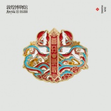 敦煌博物馆 创意国风胸针