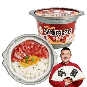 锅圈食汇  广式腊肠煲仔饭266g