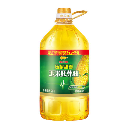 金龙鱼 玉米胚芽油6.28L