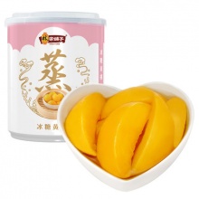 林家铺子 冰糖蒸制黄桃罐头200g*4罐